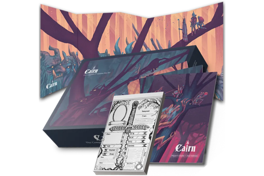 What follows is an attempt to capture what the experience of running/playing Cairn 2e solo for the first time has been. I have recently started GMing in open table and I find to try and appease my inner critic and get more confident with the rules and the setting of a game, running a solo scenario to test drive the system is a tool that does the trick for me.  Plus I love to get a kick in the ass to actually write something as it ends up making me feel good with myself!