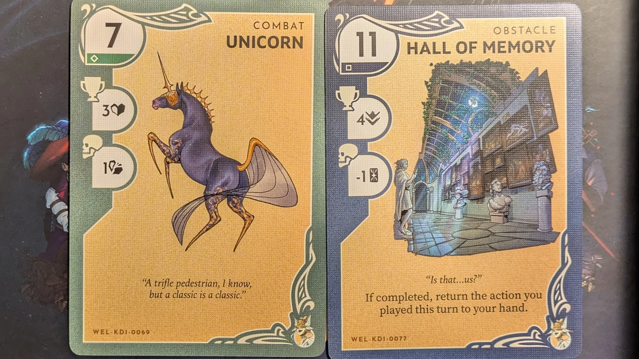 Kinfire Delve Unicorn Card