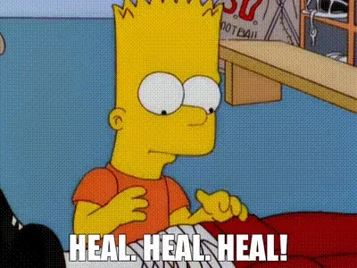 Healing Bart Simpson