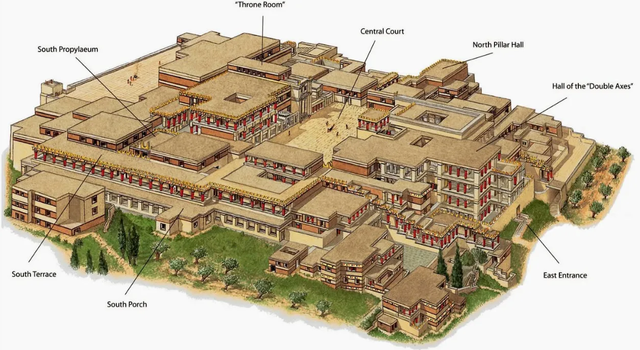 Knossos palace