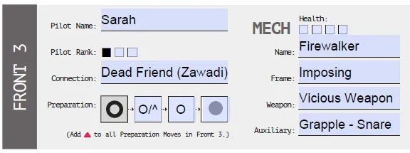 Preparation moves results